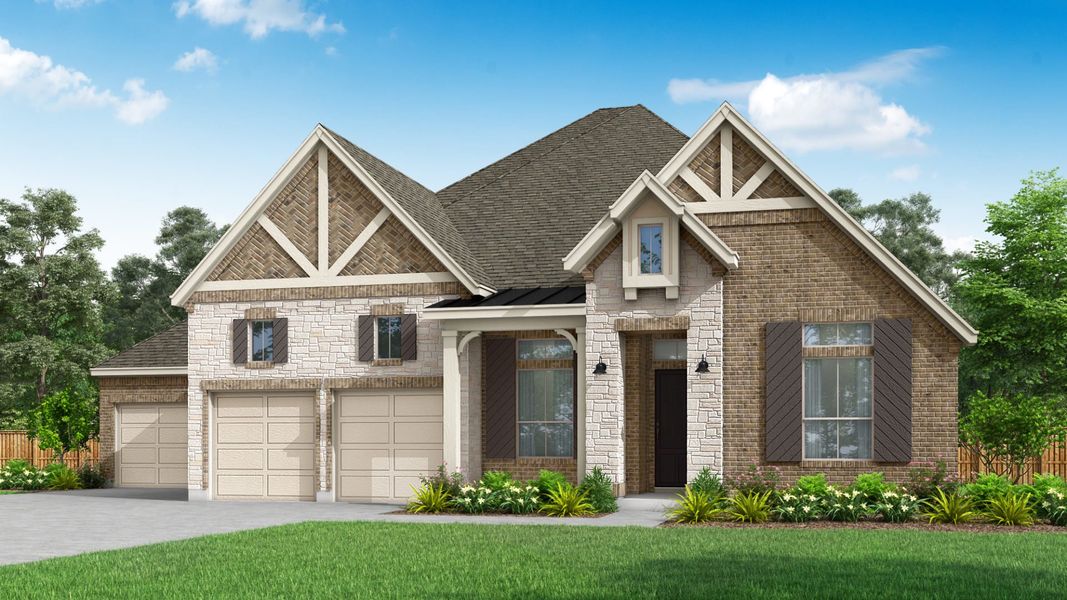 New construction Single-Family house The Aberdeen II, 798 Featherstone Drive, Rockwall, TX 75087 - photo