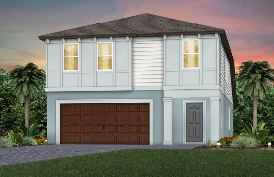 New construction Single-Family house Sonora, Cypress Bend Drive, Wesley Chapel, FL 33545 - photo