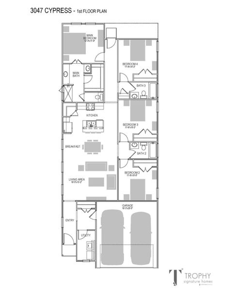 Cypress floorplan