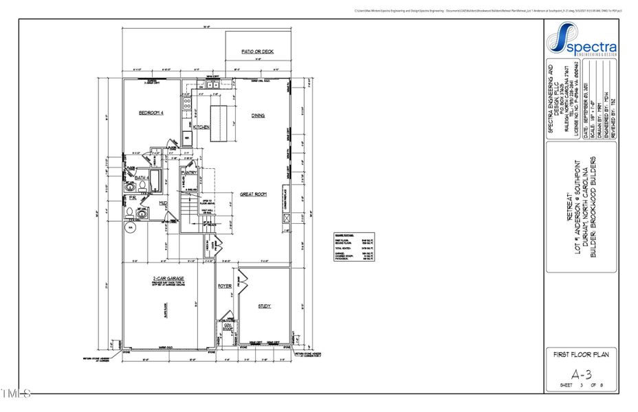 Retreat 1st Floor- Floor Plan