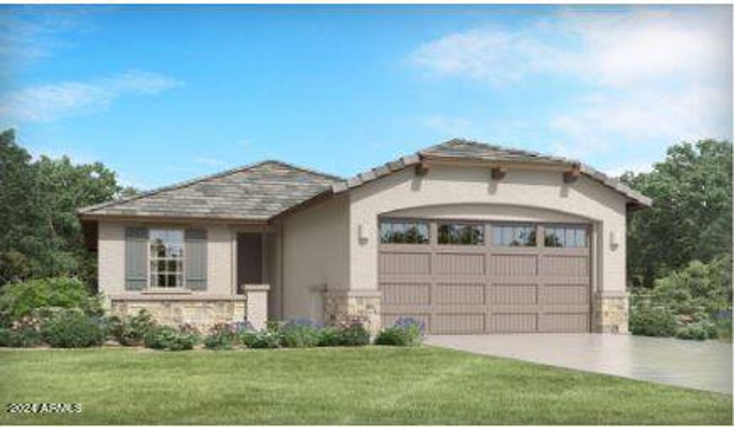 New construction Single-Family house 32296 N Tynley Grace Court, San Tan Valley, AZ 85143 Bisbee- photo