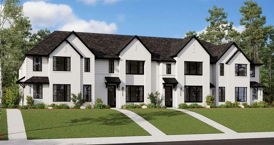 Stylish new townhomes with low maintenance, lock and leave living now available in Viridian!