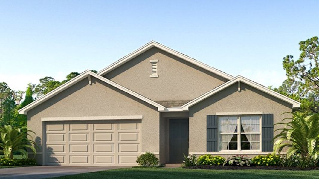New construction Single-Family house 11333 Montcalm Rd, Spring Hill, FL 34606 Cali- photo