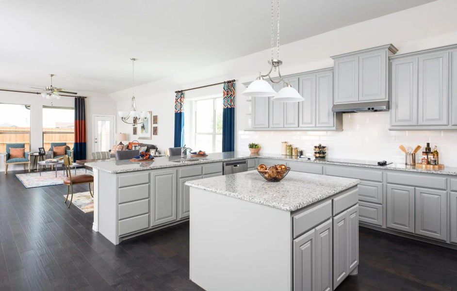 Kitchen | Concept 2533 at Abe's Landing in Granbury, TX by Landsea Homes