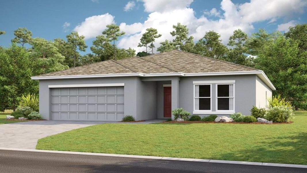 New construction Single-Family house Magnolia, 2571 Driftwood Street, Auburndale, FL 33823 - photo