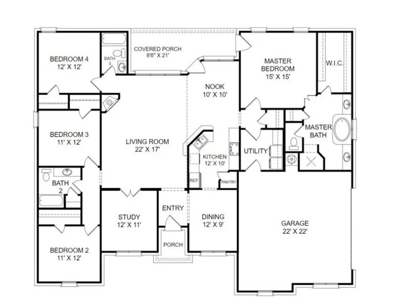 New construction Single-Family house Sedona, 2100 Clubhouse Drive, Granbury, TX 76048 - photo