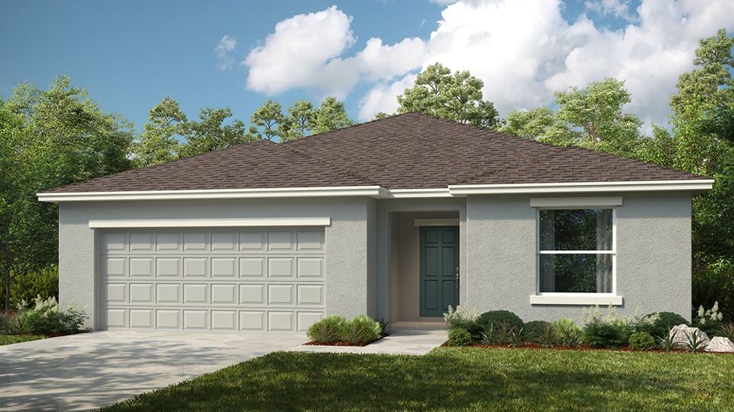 New construction Single-Family house Cypress, 4908 Bluebell Court, Lake Hamilton, FL 33851 - photo