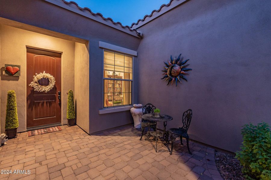 Fabulous courtyard!