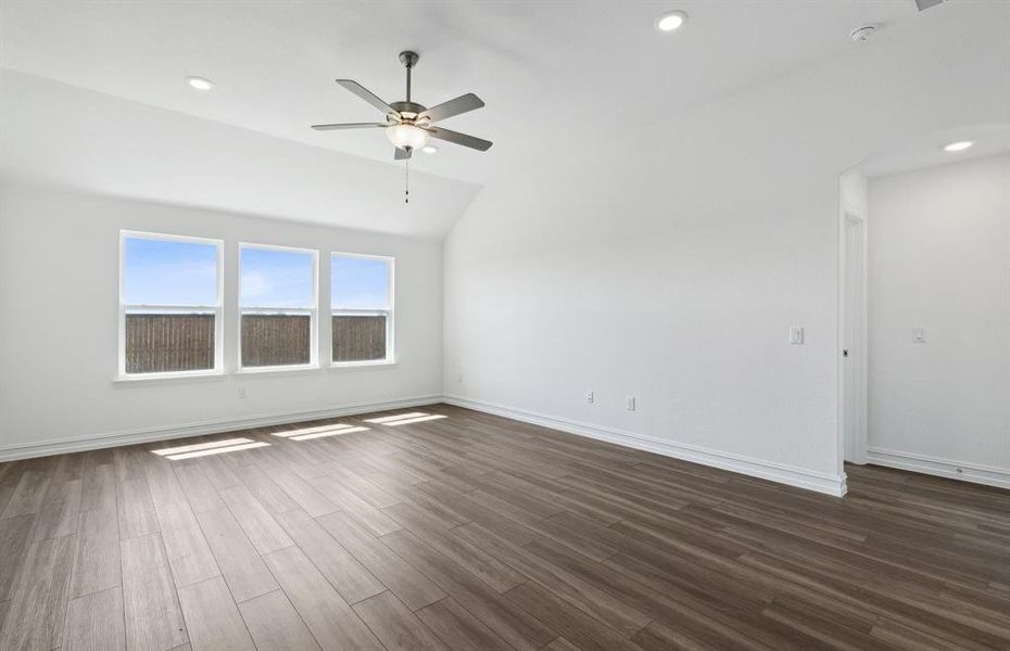 Airy gathering room *real home pictured