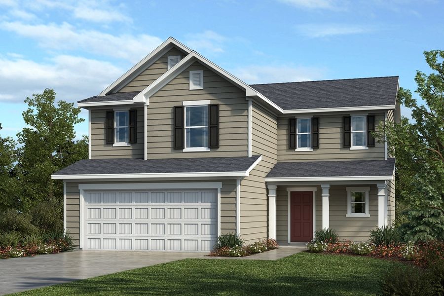 New construction Single-Family house Plan 1702 Modeled, 705 Purple Aster Street, Youngsville, NC 27596 - photo