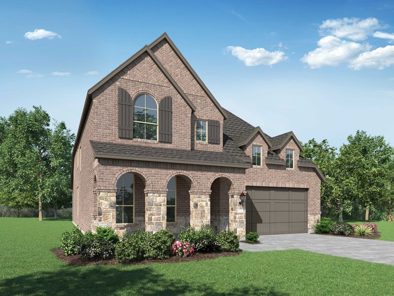 New construction Single-Family house 2237 Shorthorn Drive, Northlake, TX 76247 Redford Plan- photo