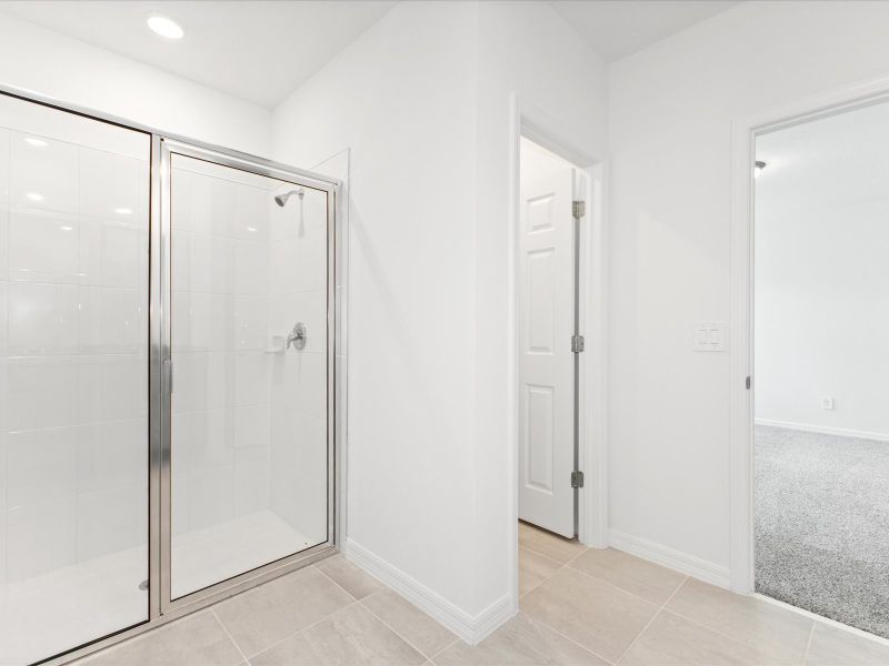 Primary bathroom in the Daphne floorplan at 5170 Minneola Lane