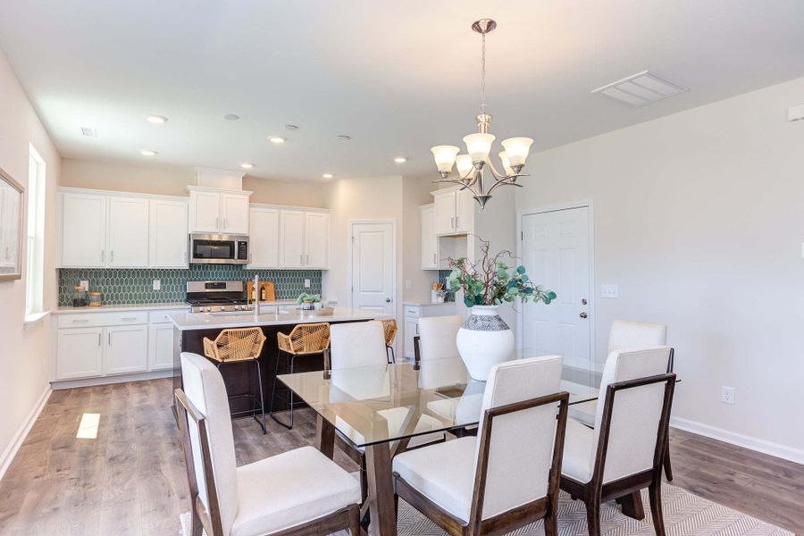 Dining Area and Kitchen