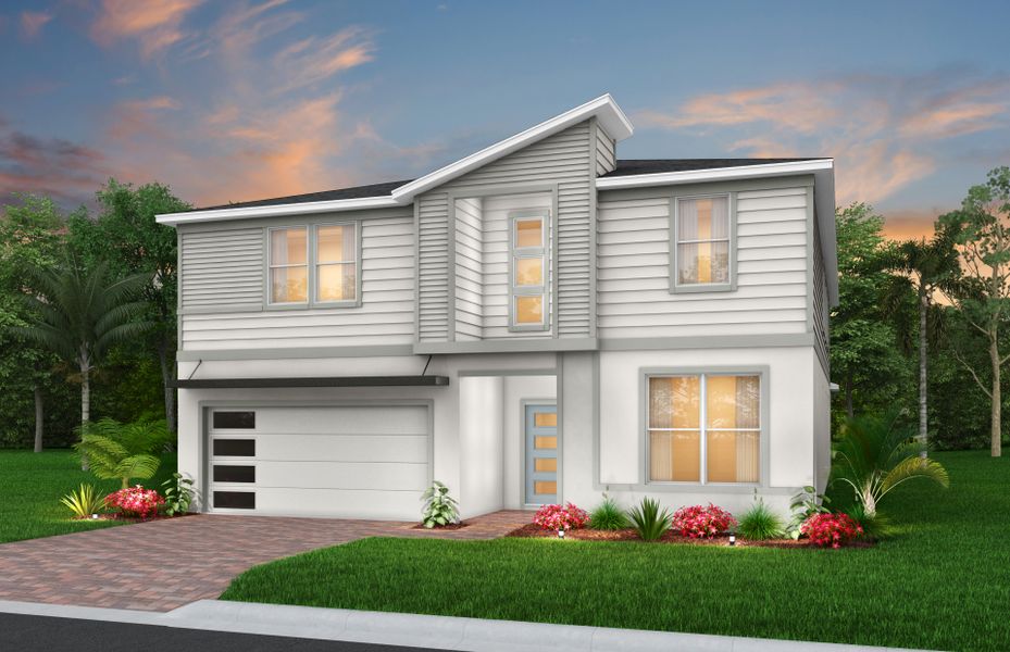 New construction Single-Family house Clearwater Grand, 1217 Emerald Row Way, Clermont, FL 34714 - photo