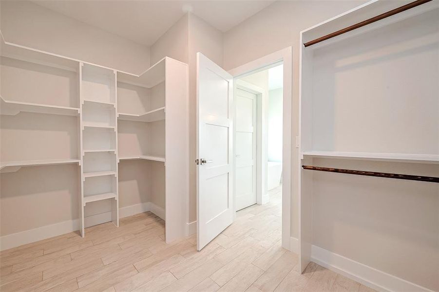 Walk-In Primary Closet