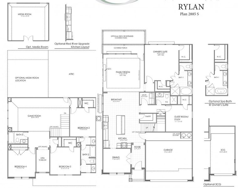 New construction Single-Family house Rylan, 25201 Lindsey Lane, Magnolia, TX 77354 - photo