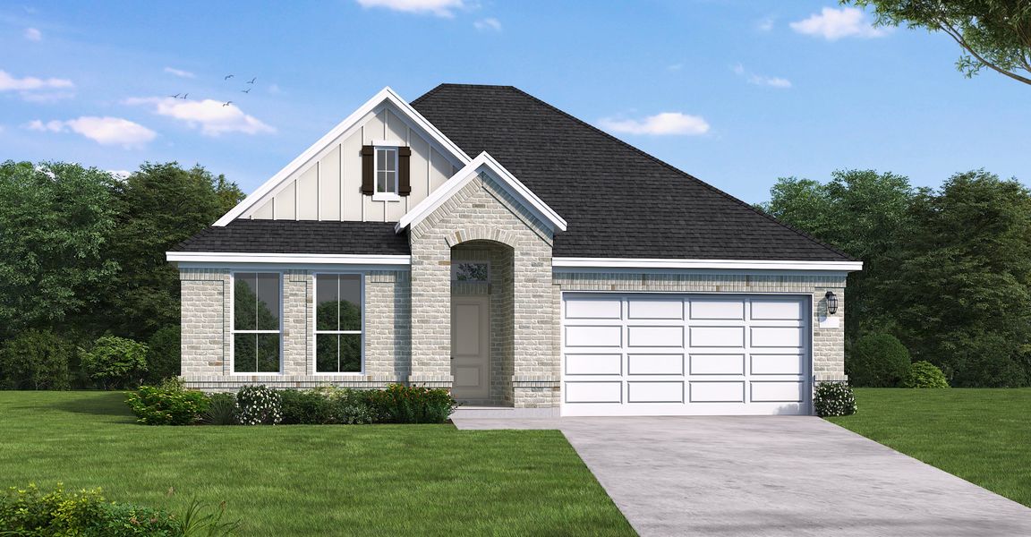 New construction Single-Family house Somerset (2315-CV-40), 516 Exploration Circle, Liberty Hill, TX 78642 - photo