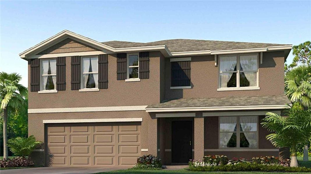 New construction Single-Family house 7719 Rosewood Garden Loop, Temple Terrace, FL 33637 - photo