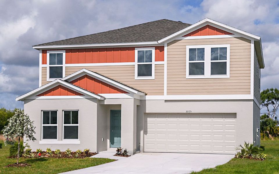 New construction Single-Family house Lucia, 3712 Dusty Miller Place, Haines City, FL 33844 - photo