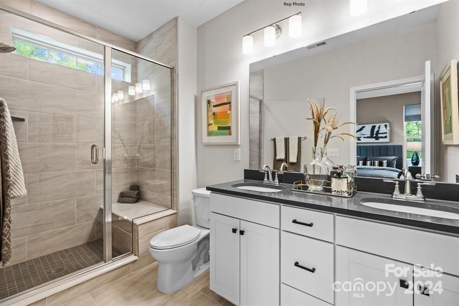 Owner's Ensuite Bathroom on 3rd Floor