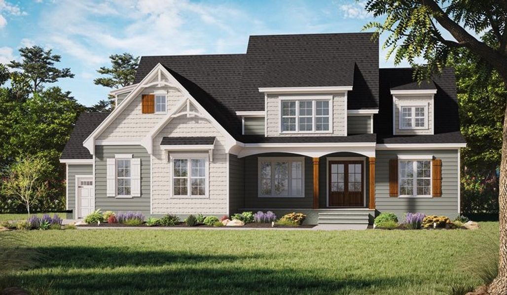 New construction Single-Family house The McKinley, 45 Seabury Way, Youngsville, NC 27596 - photo
