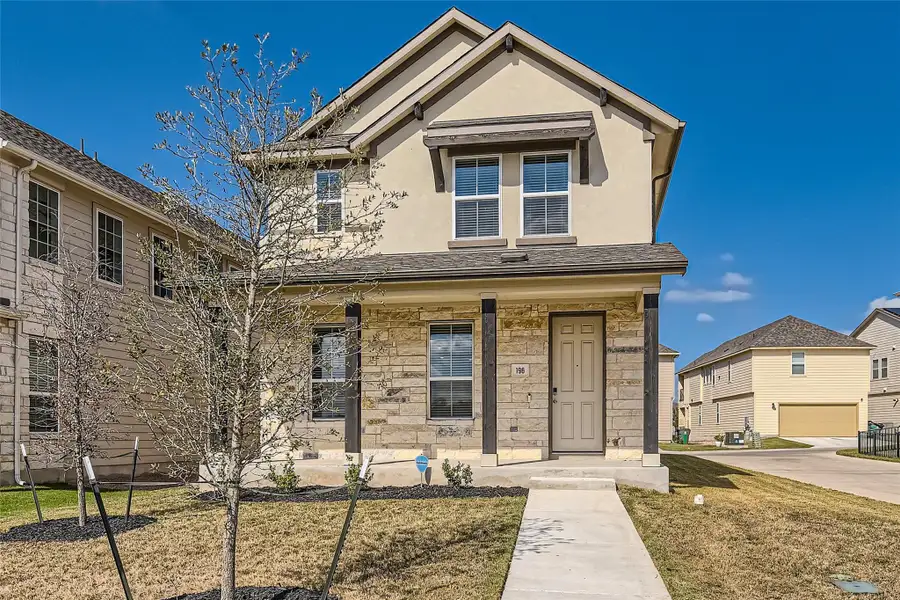 Meticulously maintained two-story contemporary home on a premium corner lot in Dripping Spring’s Big Sky Ranch community.