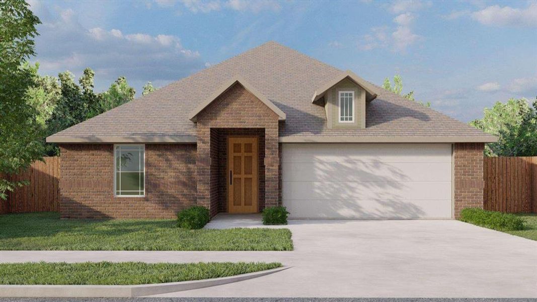New construction Single-Family house 1021 Verde Valley Lane, Crowley, TX 76036 Monarch - photo