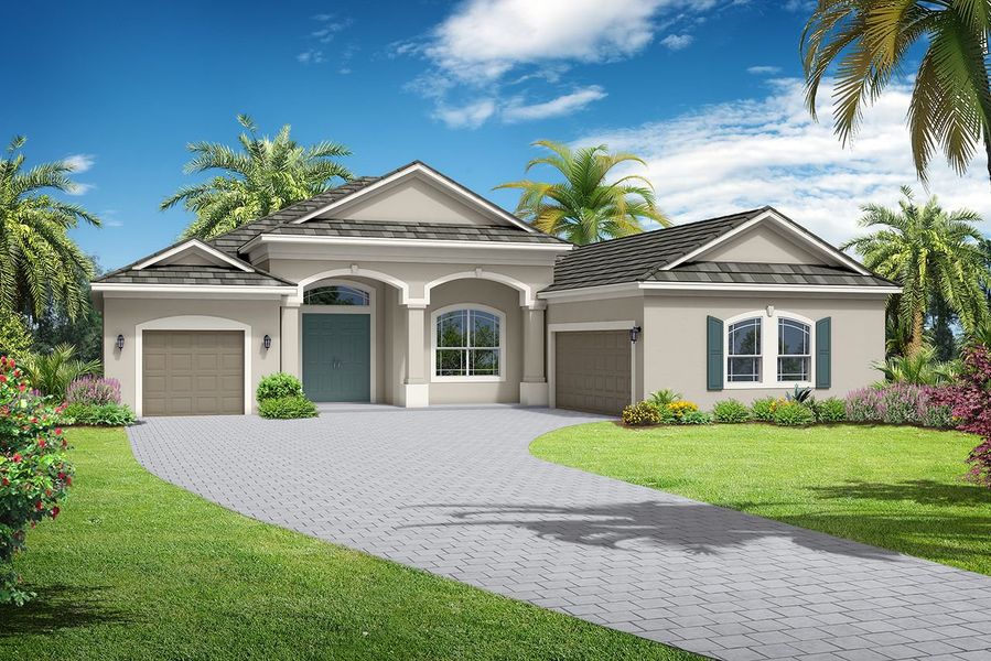New construction Single-Family house Santa Maria, 4108 Sea Marsh Place, Parrish, FL 34219 - photo
