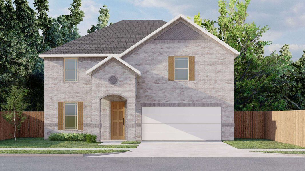 New construction Single-Family house Tulip, 316 Tyler Street, Grandview, TX 76050 - photo
