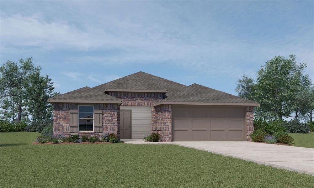 New construction Single-Family house 31722 Theodore Bend Drive, Fulshear, TX 77441 DENTON- photo