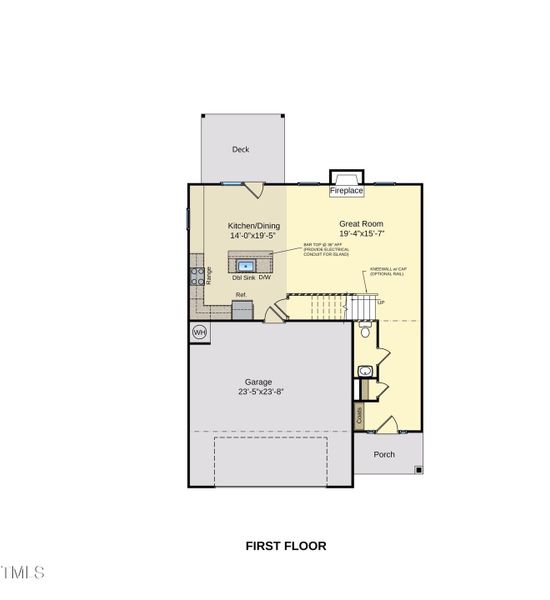 CL 2376 First Floor Plan