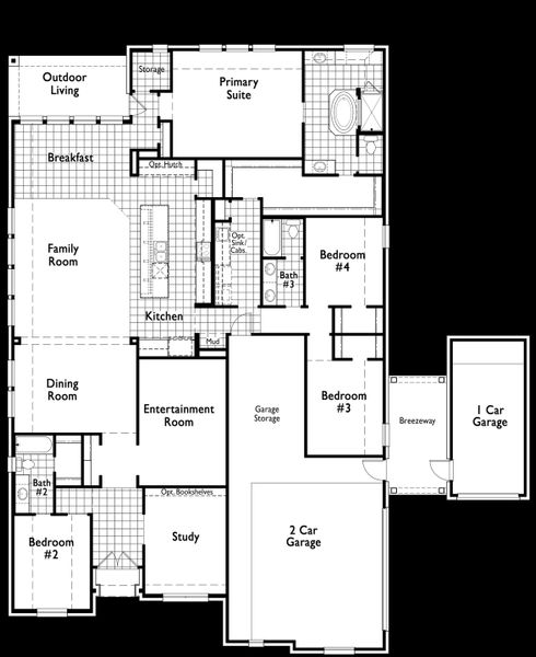 New construction Single-Family house 215G Plan, 2515 Topaz Drive, Rockwall, TX 75087 - photo
