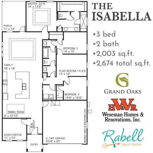 New construction Single-Family house Isabella, Southwest 24th Avenue, Gainesville, FL 32607 - photo