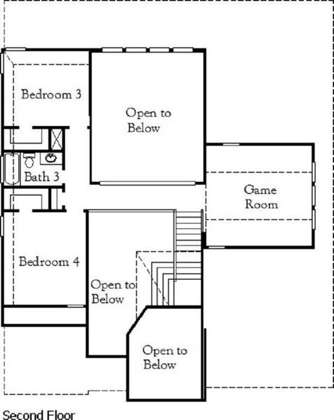 2nd Floor Diagram