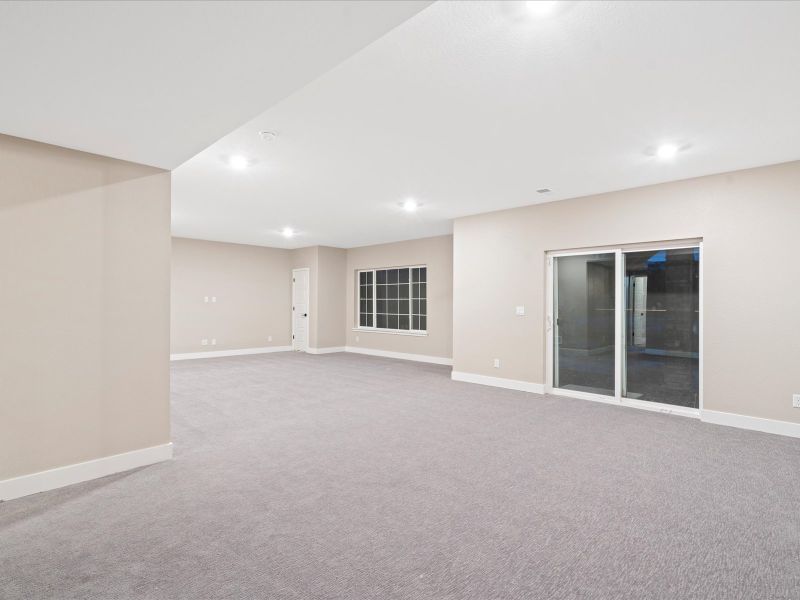 The Bluebell floorplan interior image taken at a Meritage Homes community in Littleton, CO.