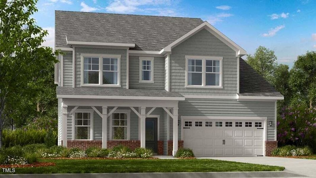 New construction Single-Family house 640 Salmonberry Drive, Holly Springs, NC 27540 Wayland- photo