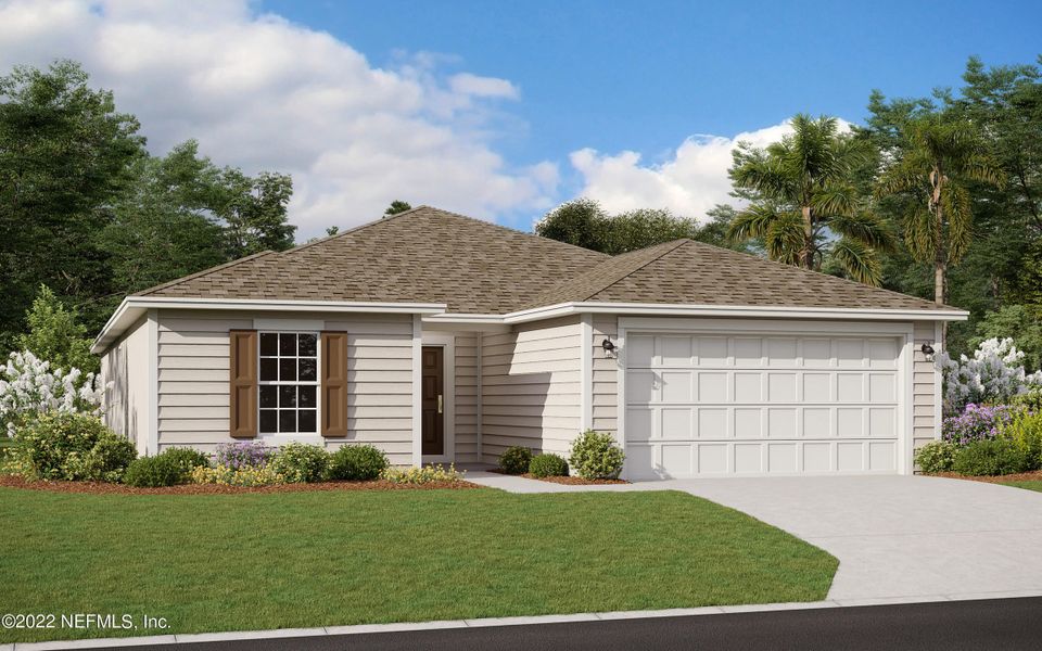 New construction Single-Family house 5029 Big Pine Dr, Jacksonville, FL 32218 Cambridge- photo