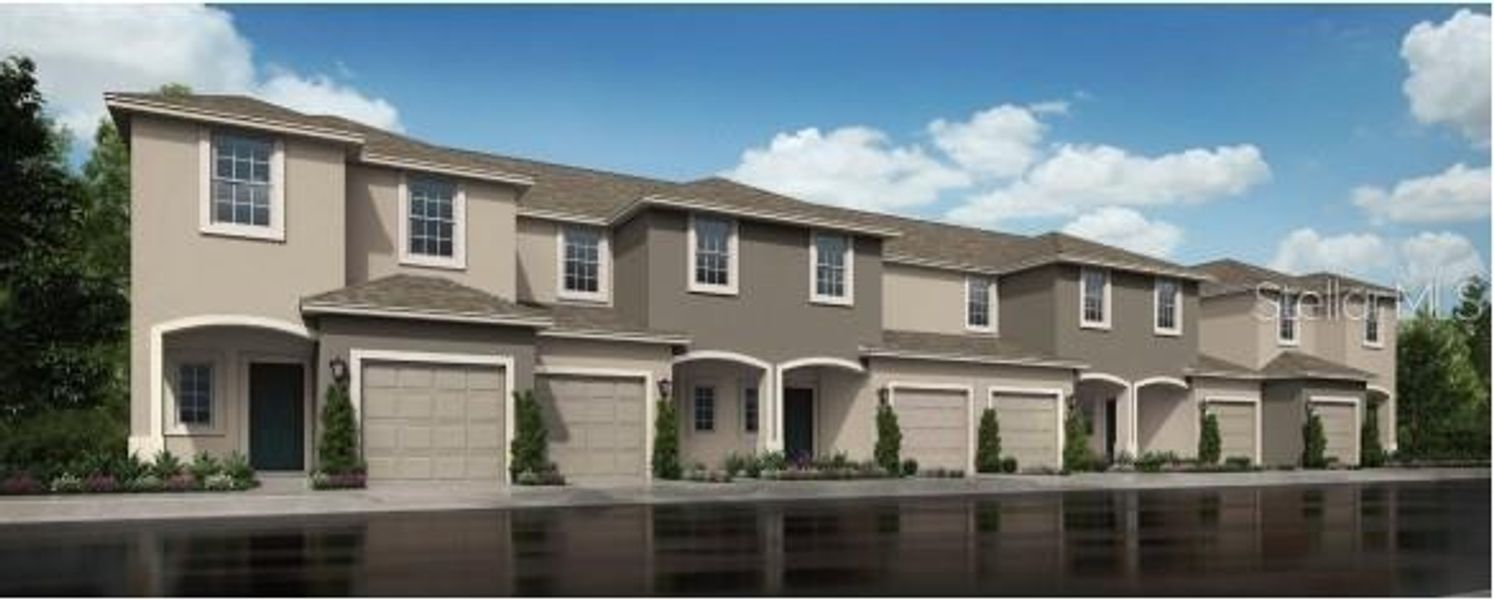 New construction Townhouse house 4561 Teoli Court, Kissimmee, FL 34746 - photo