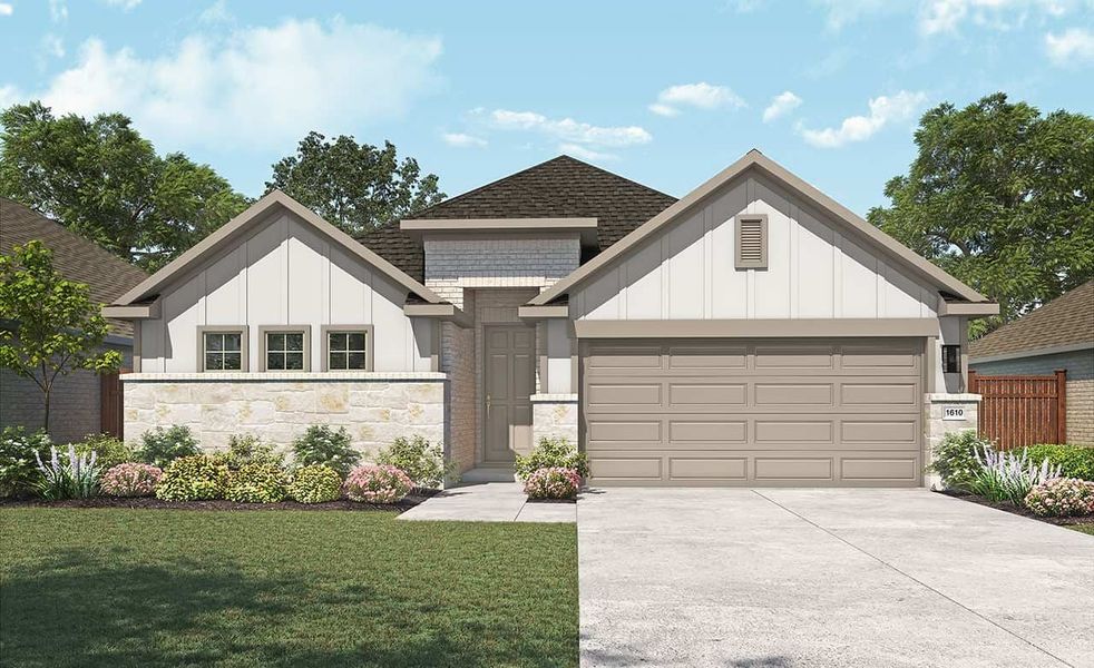 New construction Single-Family house Premier Series - Beech, 10024 Blue Forest Lane, Providence Village, TX 76227 - photo