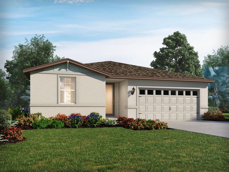 New construction Single-Family house 1384 Hanoverian Drive, Lake Alfred, FL 33850 Foxglove- photo
