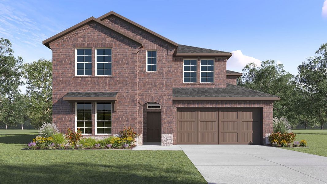 New construction Single-Family house 4148 Rim Trl, Forney, TX 75126 2868 Englewood- photo