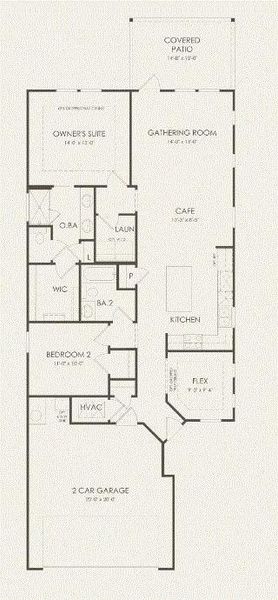 Del Webb Homes, Contour floor plan