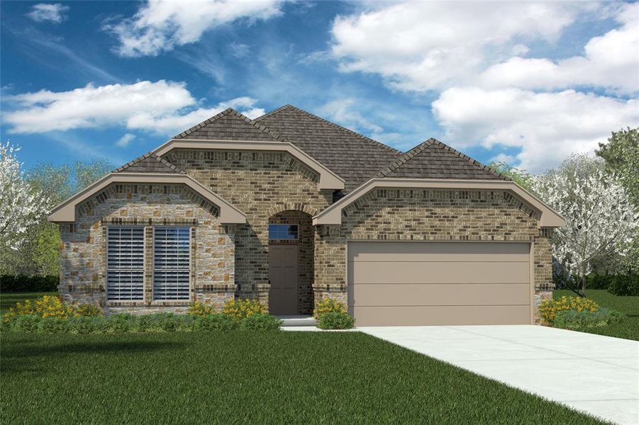 New construction Single-Family house 4131 Matador, Krum, TX 76249 - photo
