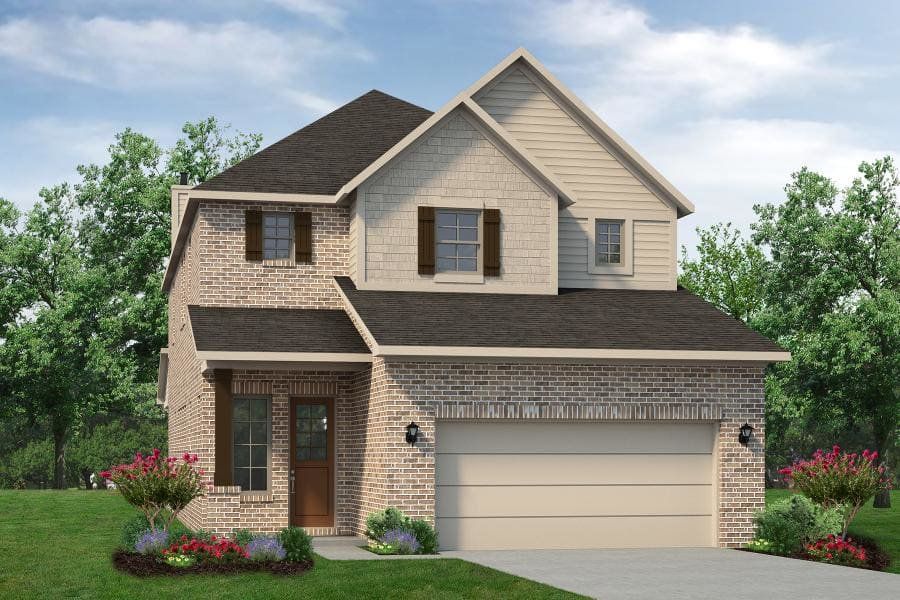 New construction Single-Family house Sirona, Hickory Lane, Weatherford, TX 76086 - photo