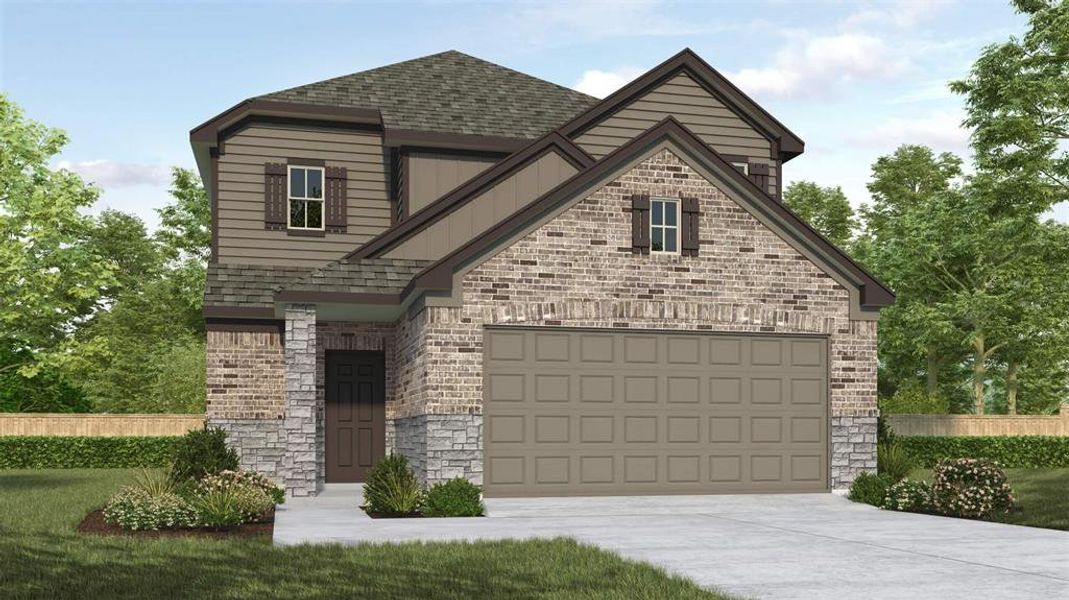 Welcome home to 6422 Old Cypress Landing Lane located in the community of Cypresswood Landing and zoned to Aldine ISD.