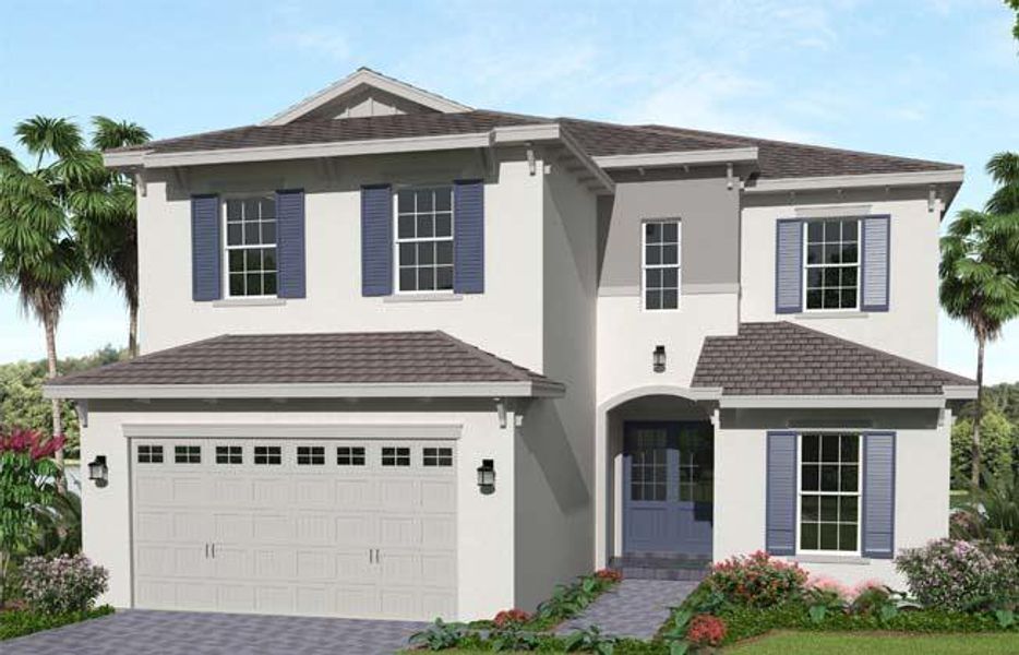 New construction Single-Family house Poinciana Grand, 16610 Town Center Parkway North, Westlake, FL 33470 - photo