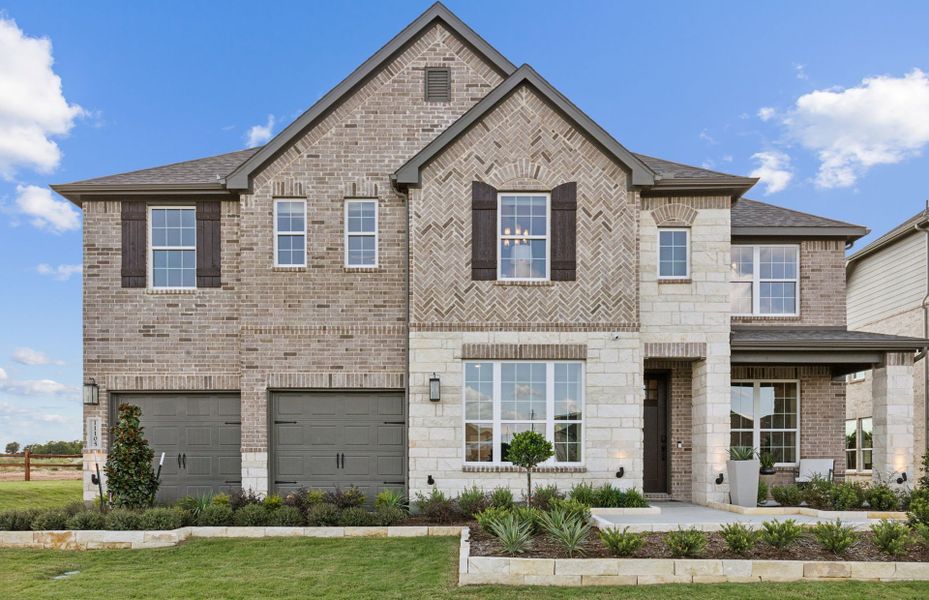 The Oak Grove, a two-story home with 2-car garage