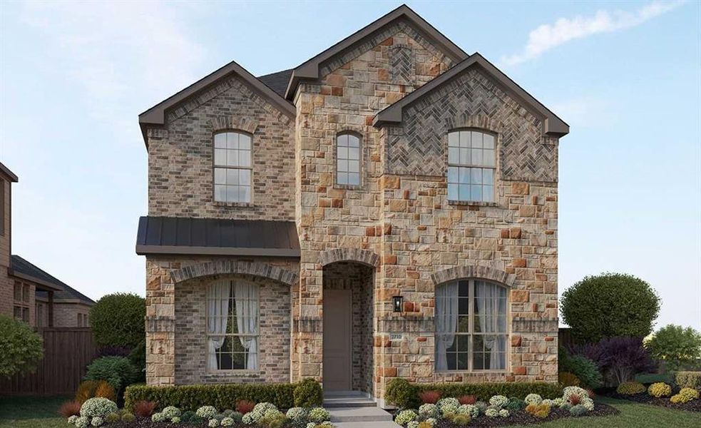 New construction Single-Family house 1505 Haybale Lane, Garland, TX 75042 Artistry Series - Verne- photo