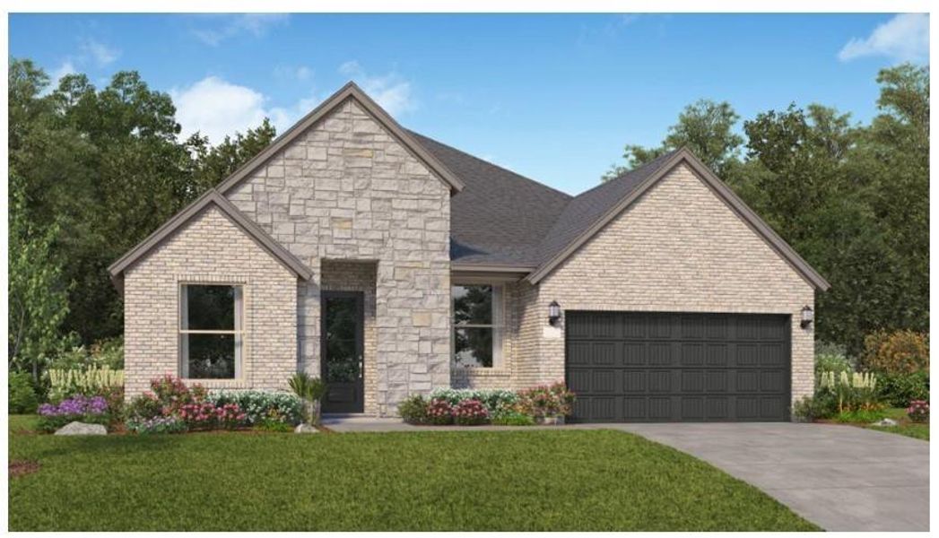 New construction Single-Family house 29014 Red Loop Drive, New Caney, TX 77357 Cantaron II- photo