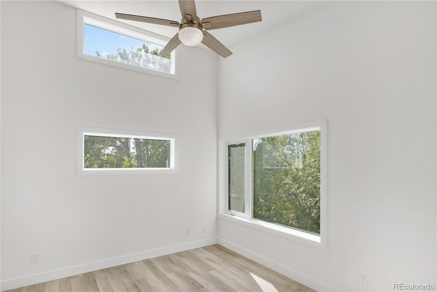 Primary Bedroom - Vaulted Ceilings